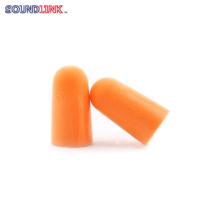 3M 1100 Disposable Foam EarPlug Noise Reducer Uncorded Individual Wrap Uncorded 
