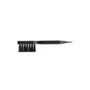 Hearing Aid Wax Removal Tool Cleaning Brush with Screwdriver black 7 Bunches