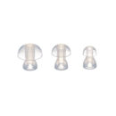 Silicone Earplug Transparent Eartip Full Set For Hearing Aids