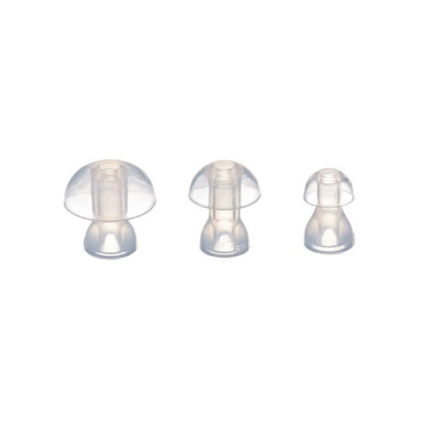 Silicone Earplug Transparent Eartip Full Set For Hearing Aids 1