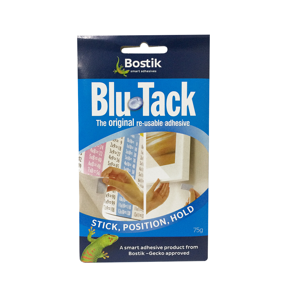 Bostik Blu Tack Reusable Adhesive – Mastic Adhesive Putty Non Toxic Hearing  Aids Repair DIY IEM Earphone Fixing Tool 75g